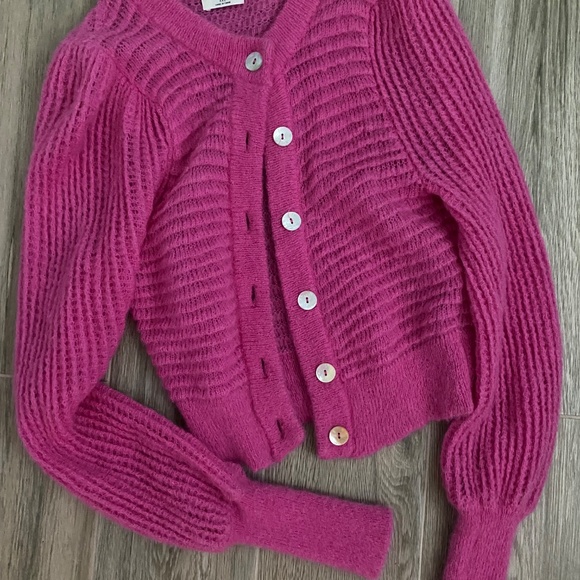 Aritzia Wilfred Alessia Cardigan (Pink, XXS) - Picture 5 of 6